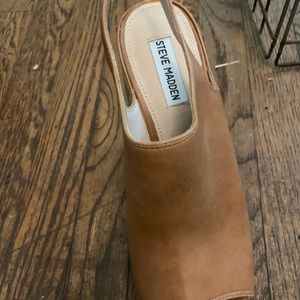 Tan Wedge Steve Madden Heels